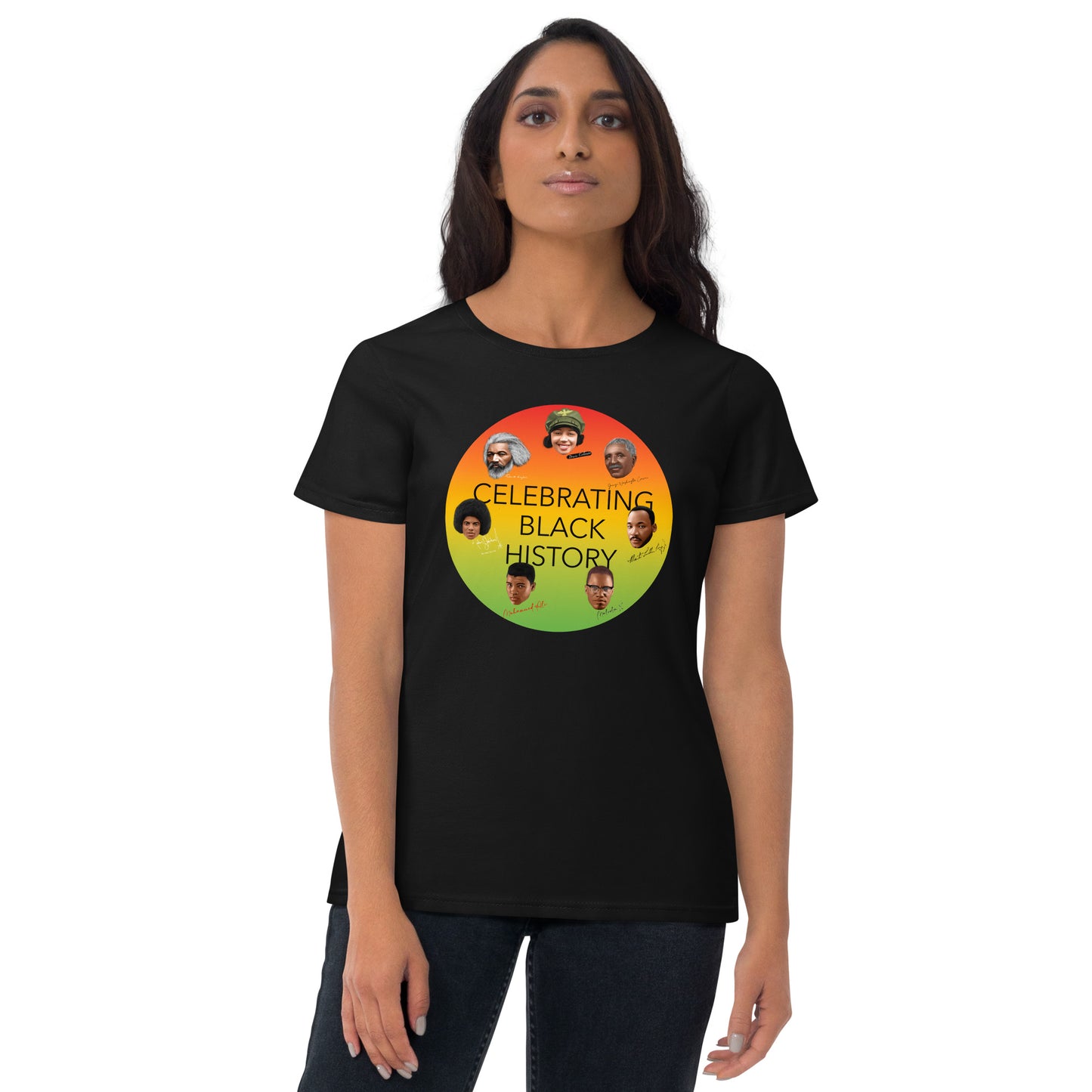 Celebrating Black History Women's Short Sleeve T-shirt