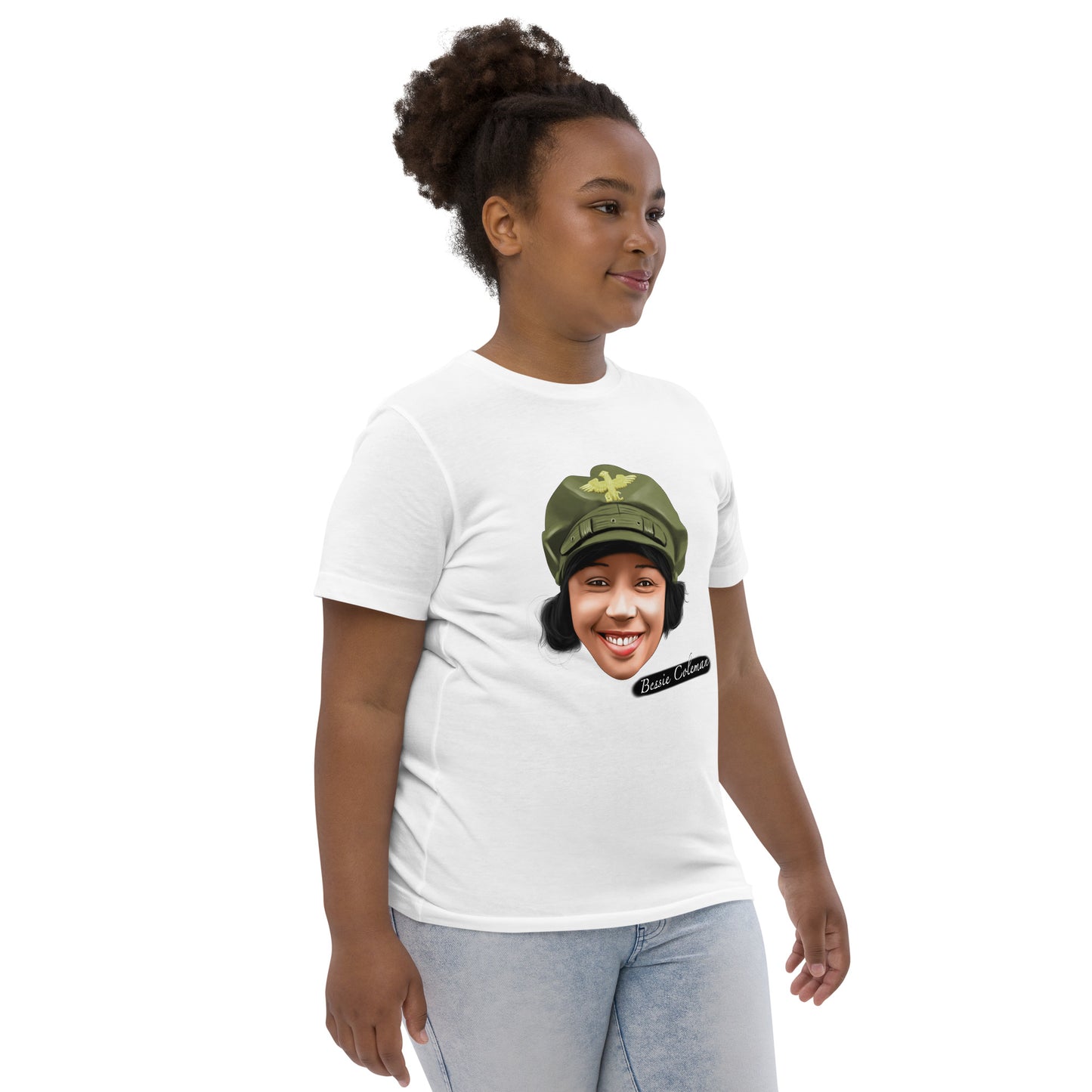 Bessie Coleman Youth Jersey T-shirt